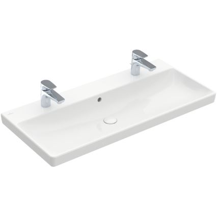 Villeroy & Boch 4156A401 - Lavabo mural AVENTO 100x47 cm céramique/blanc
