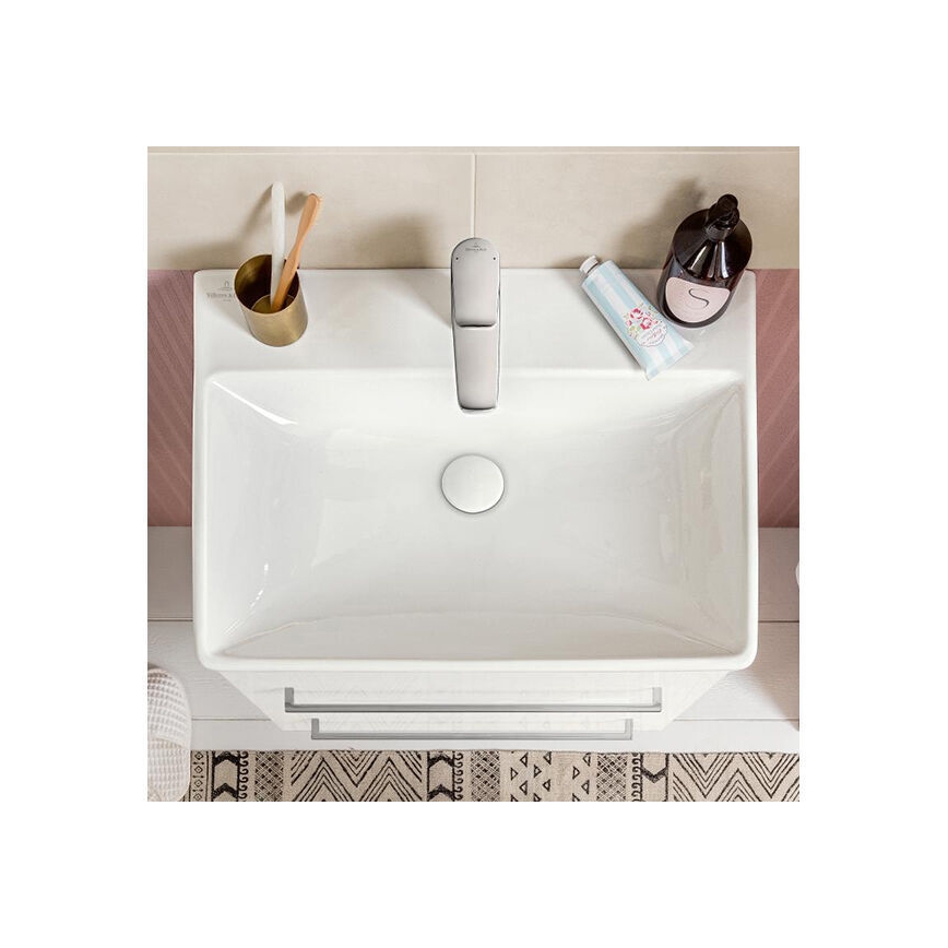 Villeroy & Boch 415860R1 - Lavabo suspendu AVENTO 60x47 cm céramique/blanc