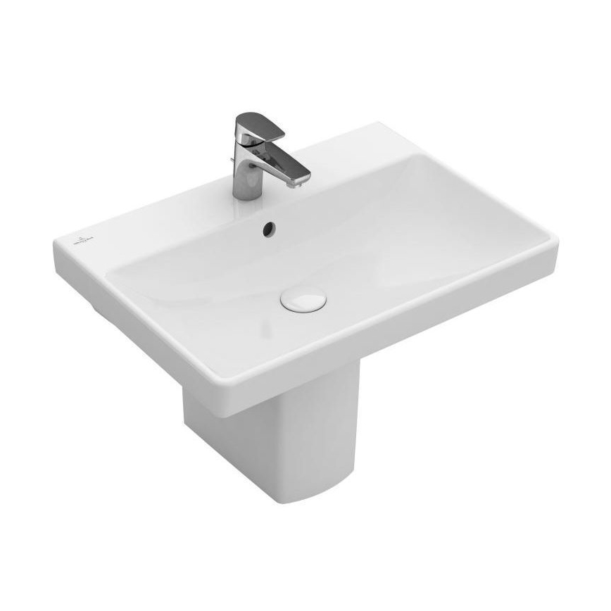 Villeroy & Boch 415860R1 - Lavabo suspendu AVENTO 60x47 cm céramique/blanc