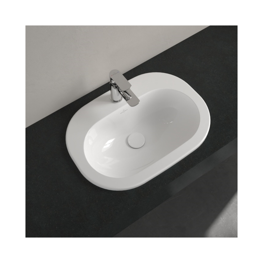 Villeroy & Boch 41615601 - Lavabo à encastrer O.NOVO 56x40,5 cm céramique/blanc