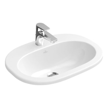 Villeroy & Boch 416156R1 - Inbouwwastafel O.NOVO 56x41 cm keramiek/wit