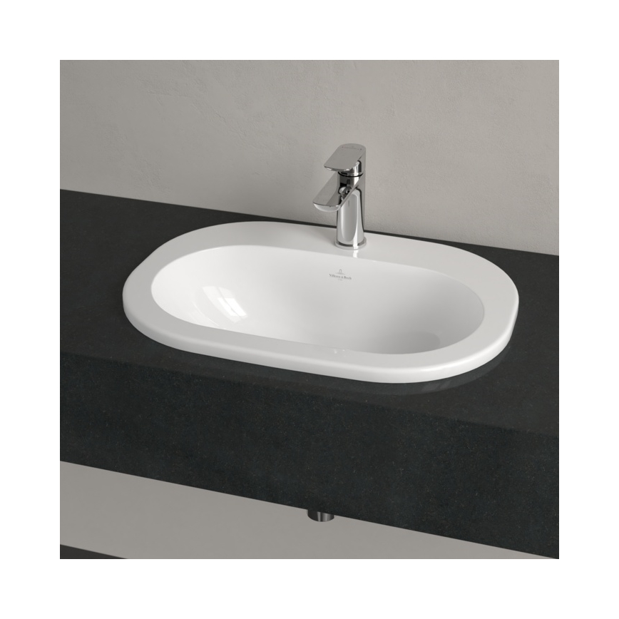 Villeroy & Boch 416156R1 - Lavabo encastré O.NOVO 56x41 cm céramique/blanc