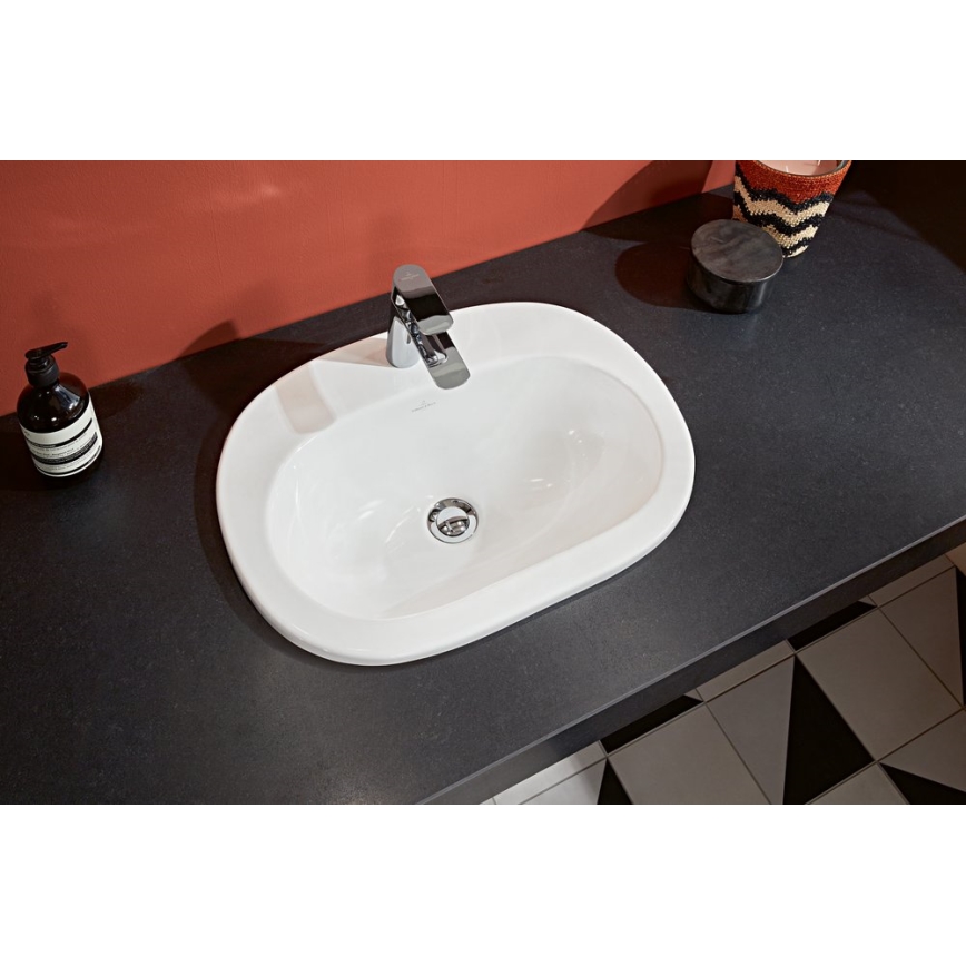 Villeroy & Boch 416156R1 - Lavabo encastré O.NOVO 56x41 cm céramique/blanc