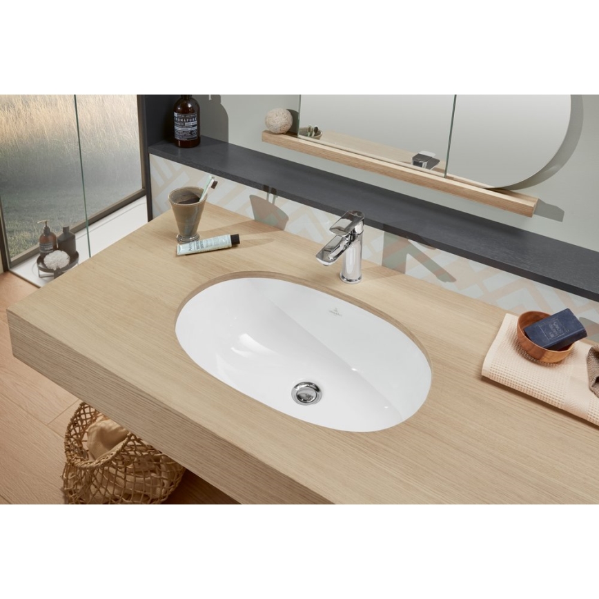 Villeroy & Boch 416260R1 - Inbouwwastafel O.NOVO keramiek/wit