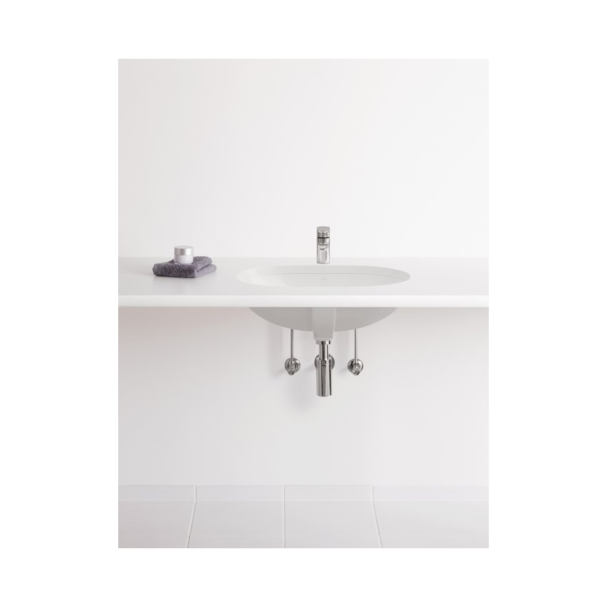 Villeroy & Boch 416260R1 - Lavabo encastré O.NOVO en céramique blanche