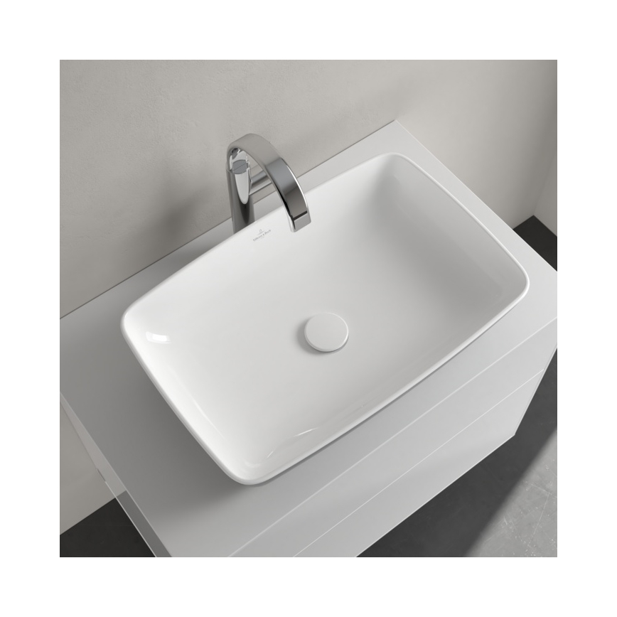 Villeroy & Boch 417258BCT8 - Vasque à poser ARTIS 58 x 38,5 cm en céramique, noir