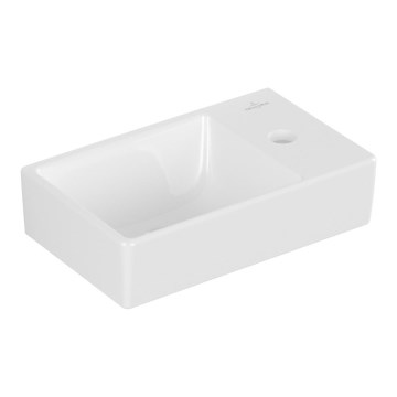 Villeroy & Boch 43003L01 - Hangende wastafel AVENTO 36 x 22 cm keramiek/wit