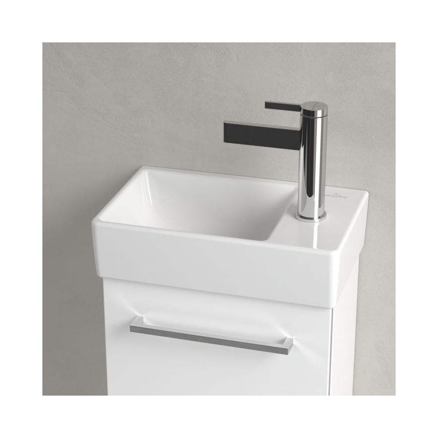 Villeroy & Boch 43003L01 - Lavabo suspendu AVENTO 36 x 22 cm, céramique/blanc
