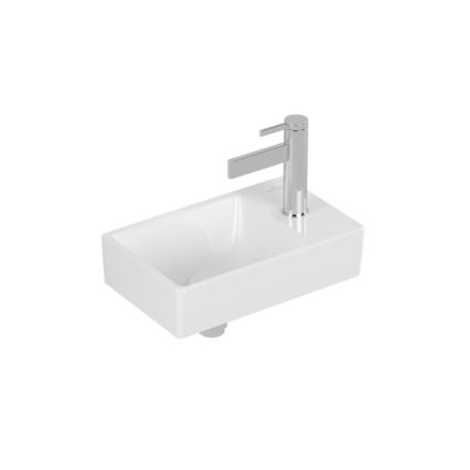 Villeroy & Boch 43003L01 - Lavabo suspendu AVENTO 36 x 22 cm, céramique/blanc