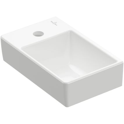 Villeroy & Boch 43003R01 - Hangend wastafel AVENTO 36x22 cm keramiek/wit