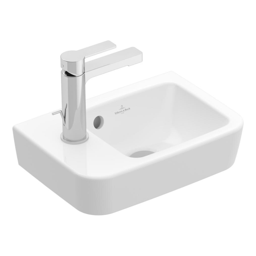 Villeroy & Boch 43423601 - Lavabo suspendu O.NOVO 36x25 cm en céramique/blanc