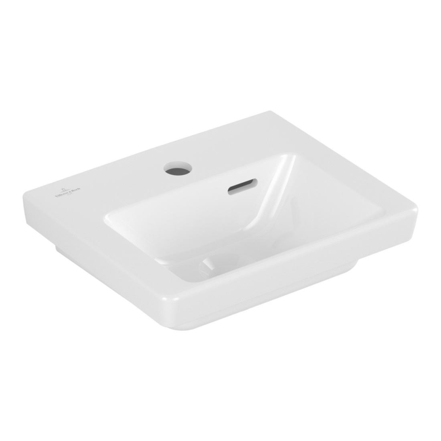Villeroy & Boch 43703701 - Hangende wastafel SUBWAY 37x30,5 cm keramiek/wit