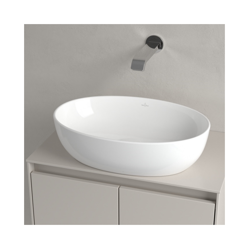 Villeroy & Boch 43884801 - Vasque à poser ARTIS 48 x 32,5 cm en céramique, blanche
