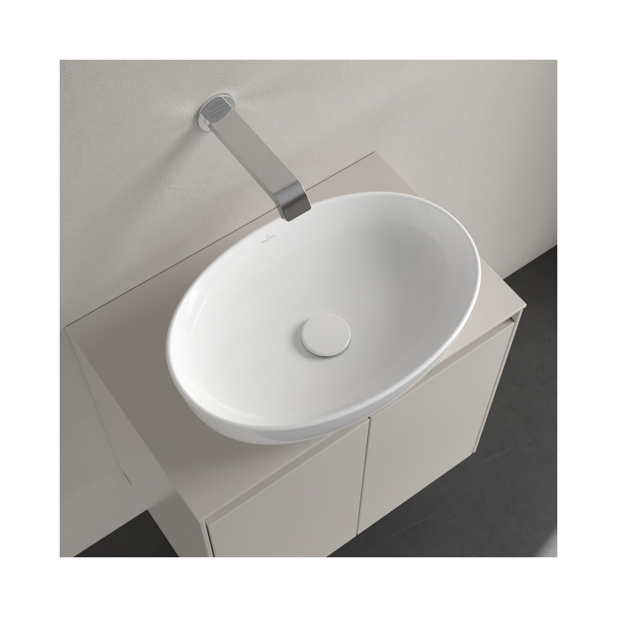 Villeroy & Boch 43884801 - Vasque à poser ARTIS 48 x 32,5 cm en céramique, blanche