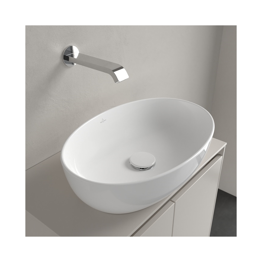 Villeroy & Boch 43884801 - Vasque à poser ARTIS 48 x 32,5 cm en céramique, blanche