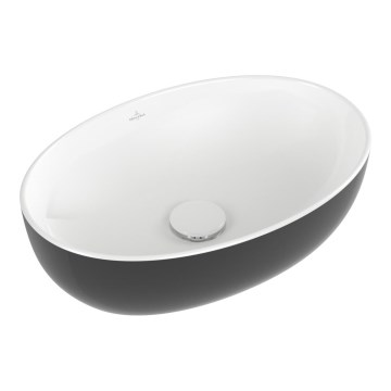 Villeroy & Boch 438848BCT8 - Inbouwwastafel ARTIS 48x32,5 cm keramiek/zwart