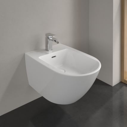 Villeroy & Boch 447000R1 - Bidet suspendu SUBWAY 3.0 céramique/blanc