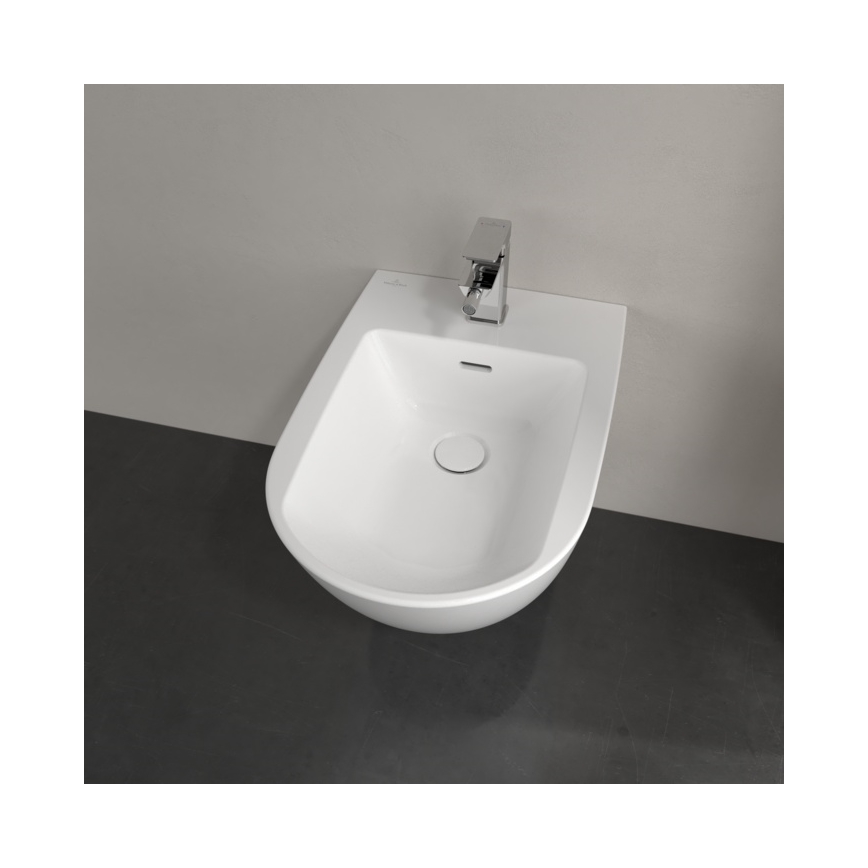 Villeroy & Boch 447000R1 - Bidet suspendu SUBWAY 3.0 céramique/blanc