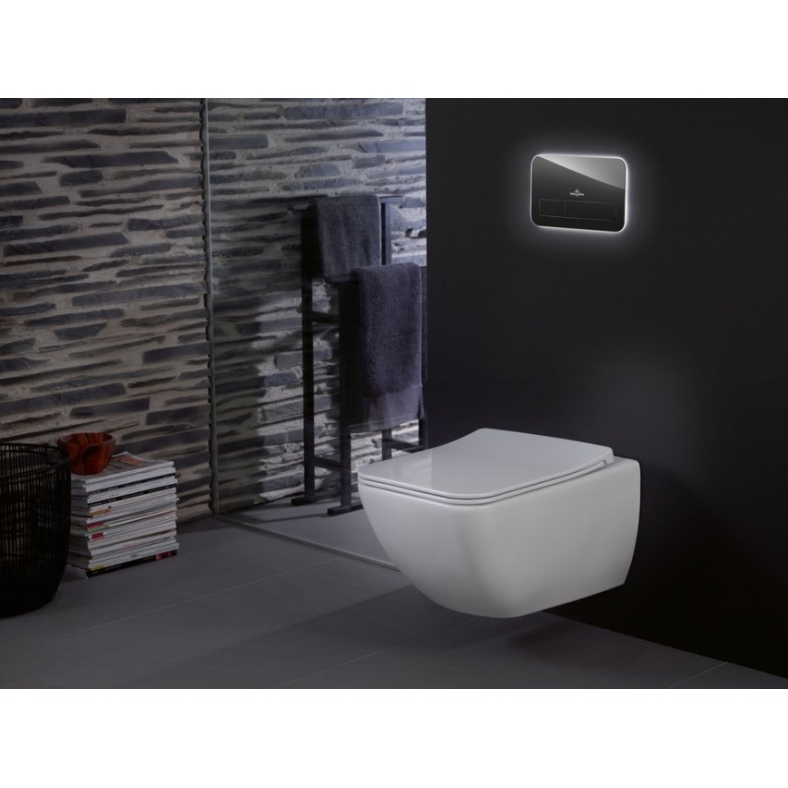 Villeroy & Boch 4611RL01 - Hangend toilet met SoftClose-zitting VENTICELLO keramiek/wit