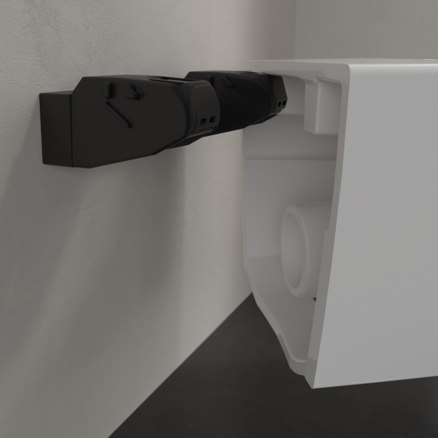 Villeroy & Boch 4670T901 - WC suspendu avec abattant SoftClose SUBWAY 3.0 céramique/blanc