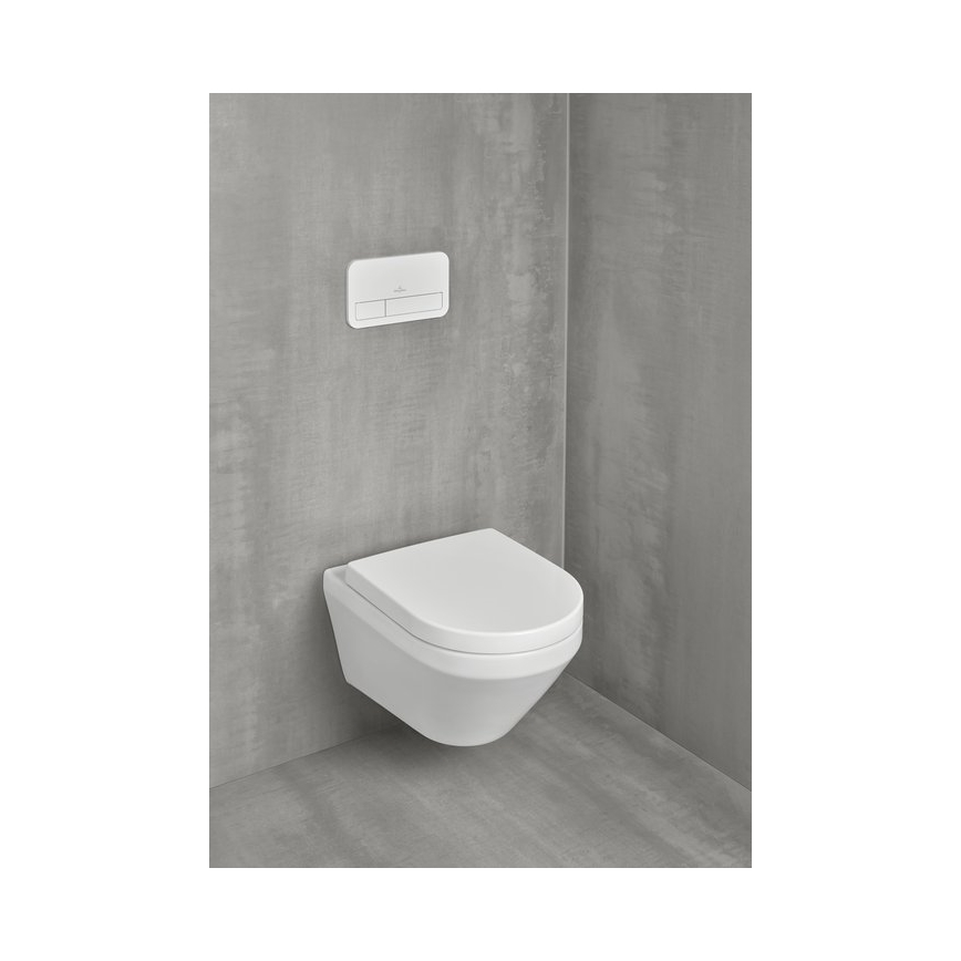 Villeroy & Boch 4694CL01 - WC suspendu avec abattant SoftClose ARCHITECTURA céramique/blanc