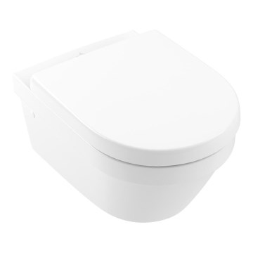 Villeroy & Boch 4694HR01 - Hangend toilet met SoftClose-toiletbril ARCHITECTURA keramiek/wit