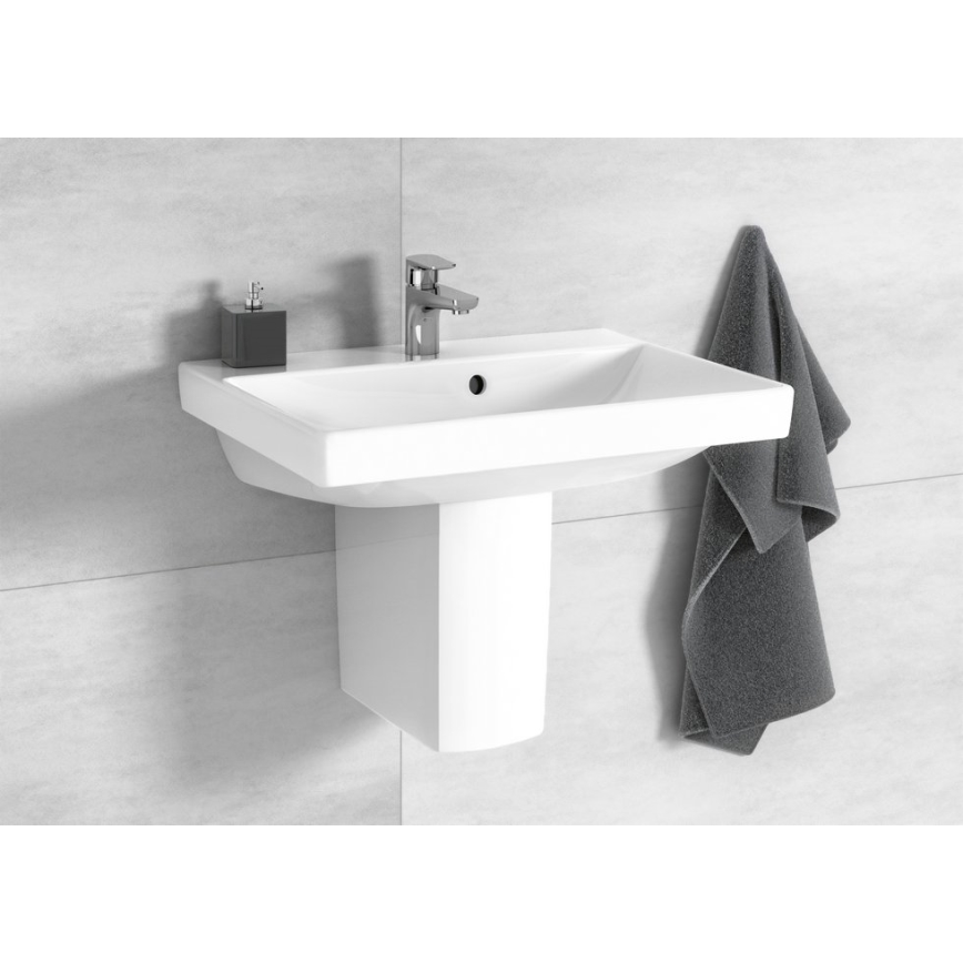 Villeroy & Boch 4A005501 - Lavabo mural AVENTO 55x37 cm céramique/blanc