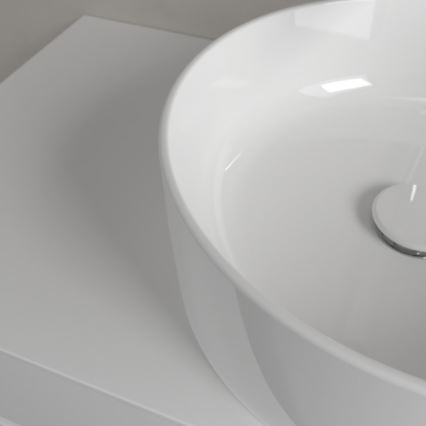 Villeroy & Boch 4A184001 - Lavabo à poser COLLARO Ø 40 cm céramique/blanc