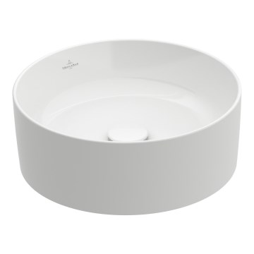 Villeroy & Boch 4A184001 - Opzetwastafel COLLARO Ø 40 cm, keramiek/wit