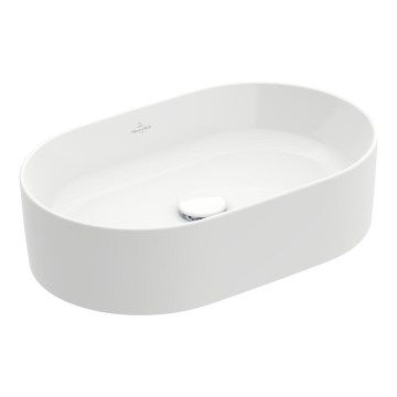 Villeroy & Boch 4A1956R1 - Opzetwastafel COLLARO 56x36 cm keramiek/wit