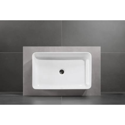 Villeroy & Boch 4A205601 - Opbouwwastafel COLLARO 56x36 cm keramiek/wit