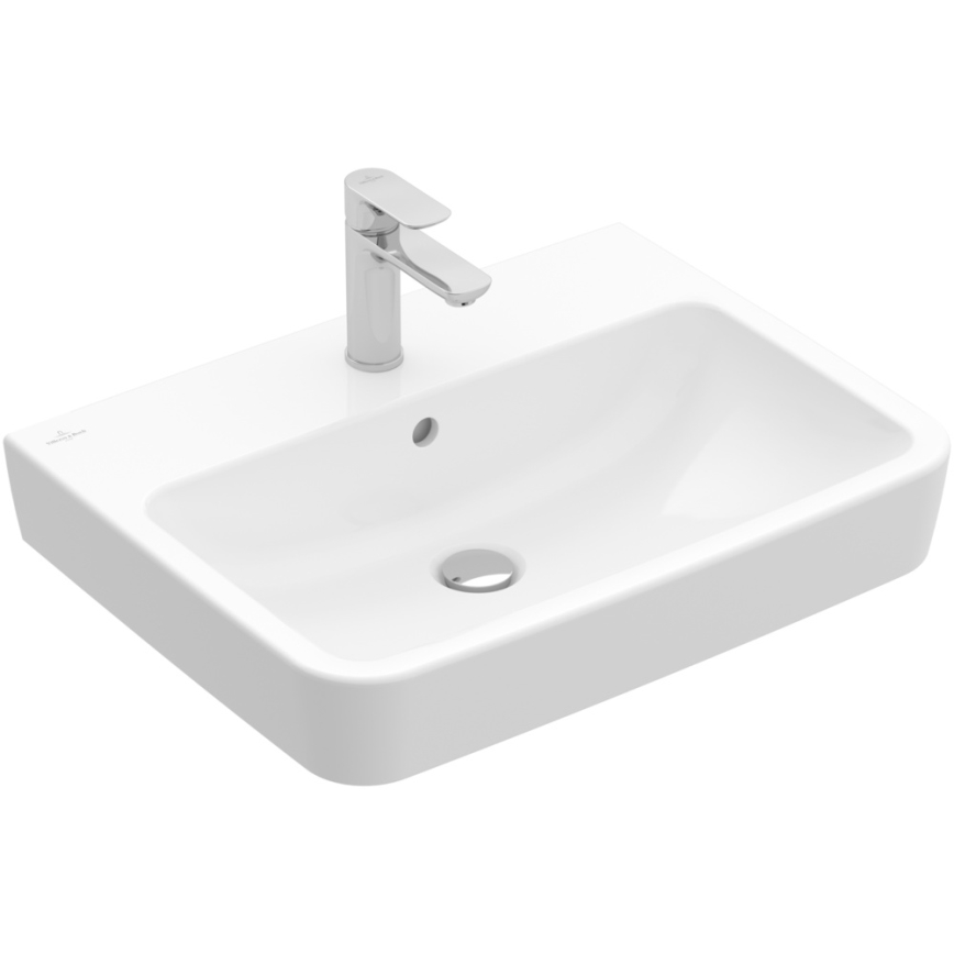 Villeroy & Boch 4A415501 - Wandhangende wastafel O.NOVO 55 x 46 cm keramiek/wit