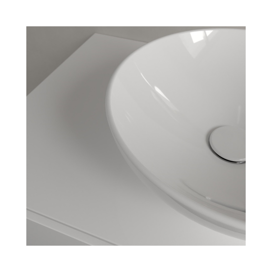 Villeroy & Boch 4A450001 - Lavabo à poser LOOP&FRIENDS Ø 38 cm céramique/blanc