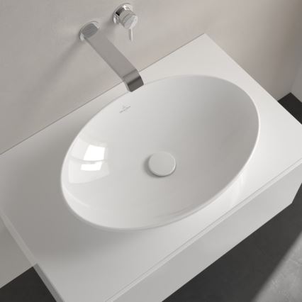 Villeroy & Boch 4A4701R1 - Vasque à poser LOOP&FRIENDS 56 x 38 cm céramique/blanc