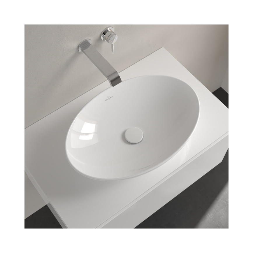 Villeroy & Boch 4A4701R1 - Vasque à poser LOOP&FRIENDS 56 x 38 cm céramique/blanc