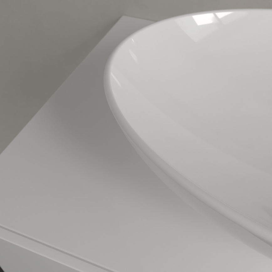Villeroy & Boch 4A4701R1 - Vasque à poser LOOP&FRIENDS 56 x 38 cm céramique/blanc