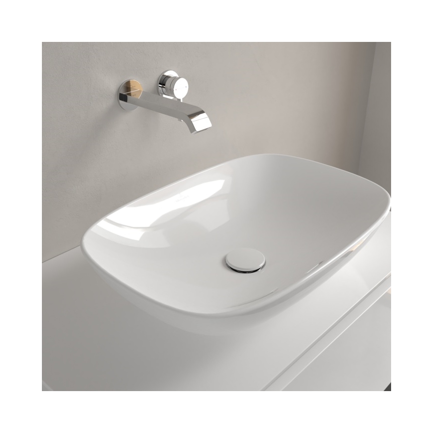 Villeroy & Boch 4A490001 - Lavabo à poser LOOP&FRIENDS 56 x 38 cm céramique/blanc
