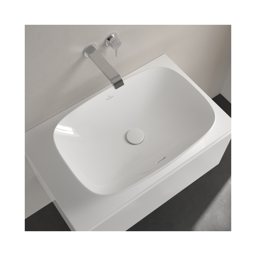 Villeroy & Boch 4A500001 - Opbouwwastafel LOOP&FRIENDS 62 x 42 cm keramiek/wit