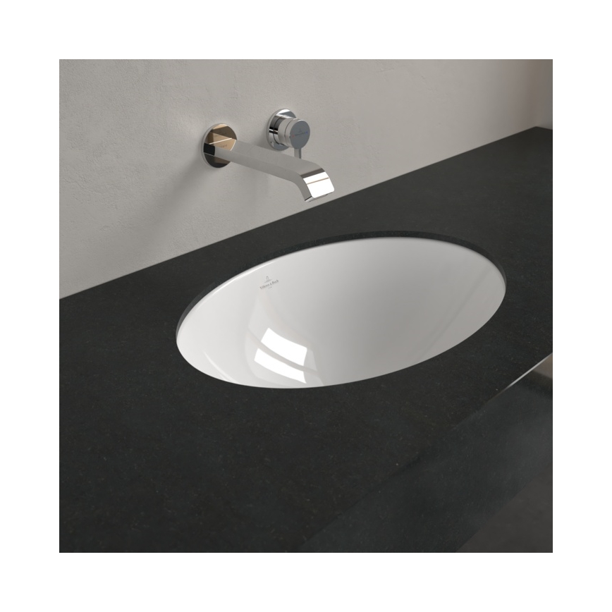 Villeroy & Boch 4A540001 - Lavabo à encastrer LOOP&FRIENDS 48,5 x 32,5 cm céramique/blanc