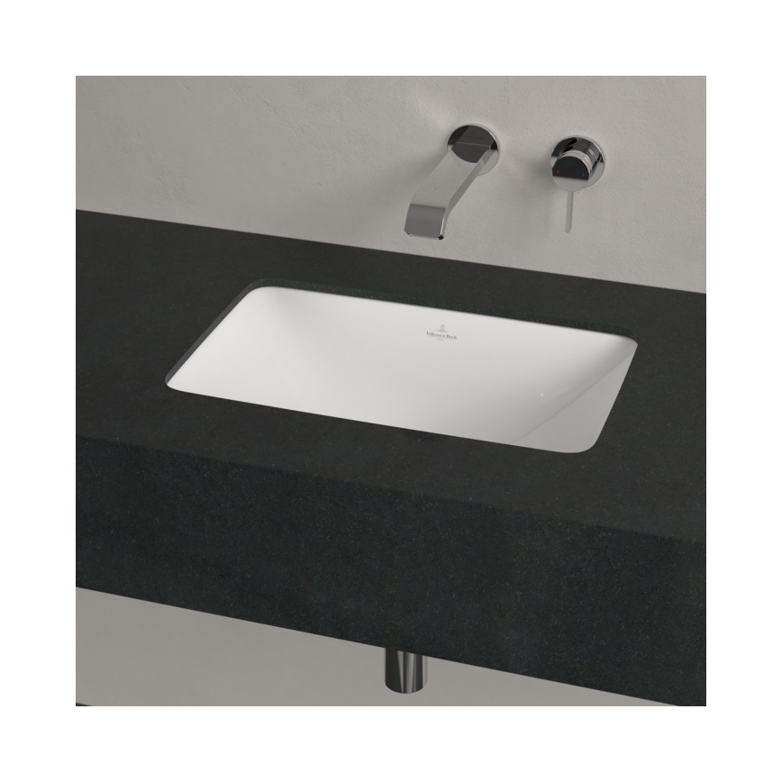 Villeroy & Boch 4A560101 - Inbouwwastafel LOOP&FRIENDS 45x28 cm keramiek/wit