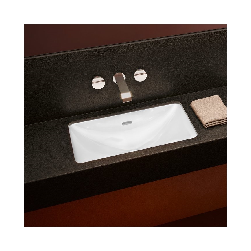 Villeroy & Boch 4A570001 - Lavabo à encastrer LOOP&FRIENDS 54 x 34 cm céramique/blanc