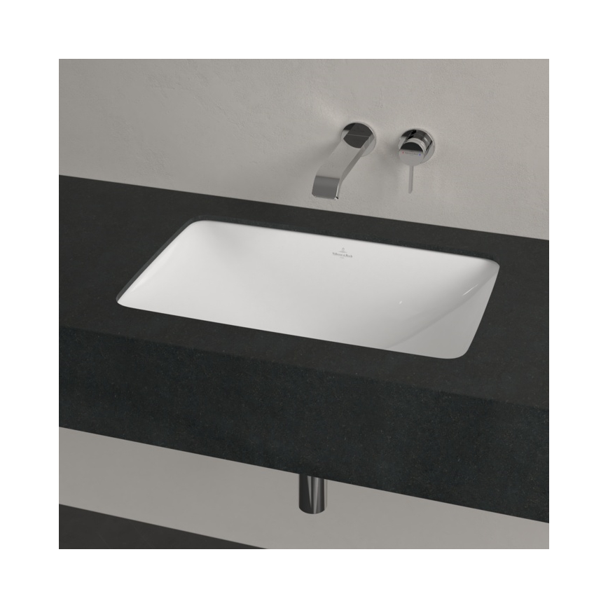 Villeroy & Boch 4A570101 - Inbouwwastafel LOOP&FRIENDS 54 x 34 cm keramiek/wit