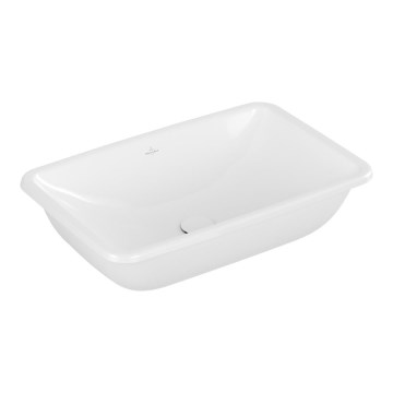 Villeroy & Boch 4A580001 - Lavabo encastré LOOP&FRIENDS 61,5x38 cm céramique/blanc