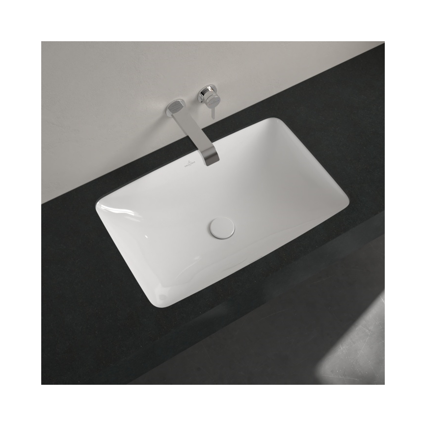 Villeroy & Boch 4A580001 - Lavabo encastré LOOP&FRIENDS 61,5x38 cm céramique/blanc