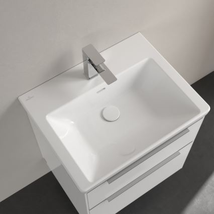 Villeroy & Boch 4A706001 - Lavabo suspendu SUBWAY 3.0 60x47 cm céramique/blanc
