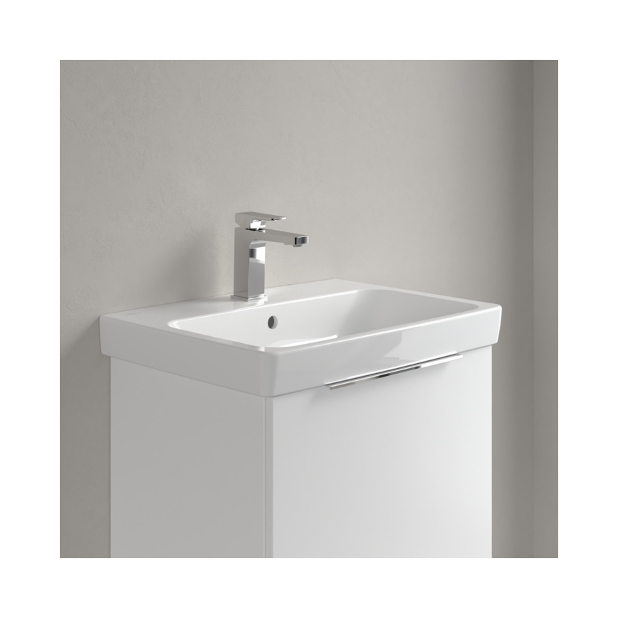 Villeroy & Boch 4A876001 - Wandgemonteerde wastafel ARCHITECTURA 60x45 cm keramiek/wit