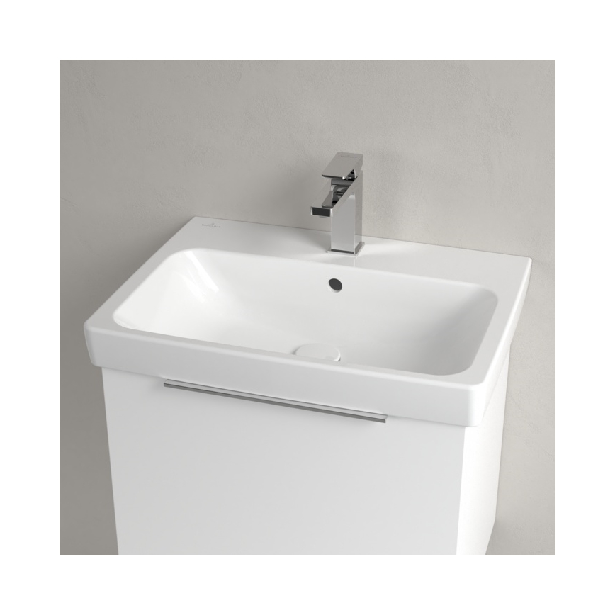Villeroy & Boch 4A876001 - Wandgemonteerde wastafel ARCHITECTURA 60x45 cm keramiek/wit
