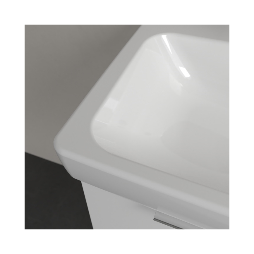 Villeroy & Boch 4A876001 - Wandgemonteerde wastafel ARCHITECTURA 60x45 cm keramiek/wit