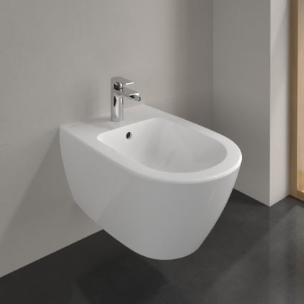 Villeroy & Boch 54000001 - Bidet suspendu SUBWAY 2.0 37x56 cm céramique/blanc