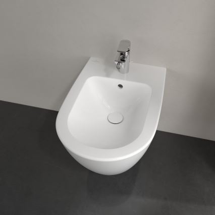 Villeroy & Boch 54000001 - Bidet suspendu SUBWAY 2.0 37x56 cm céramique/blanc